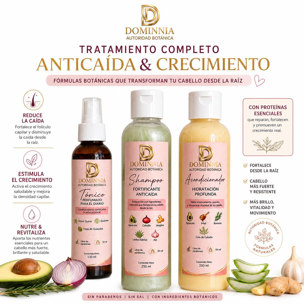Colección Soberana Anticaída 250ml