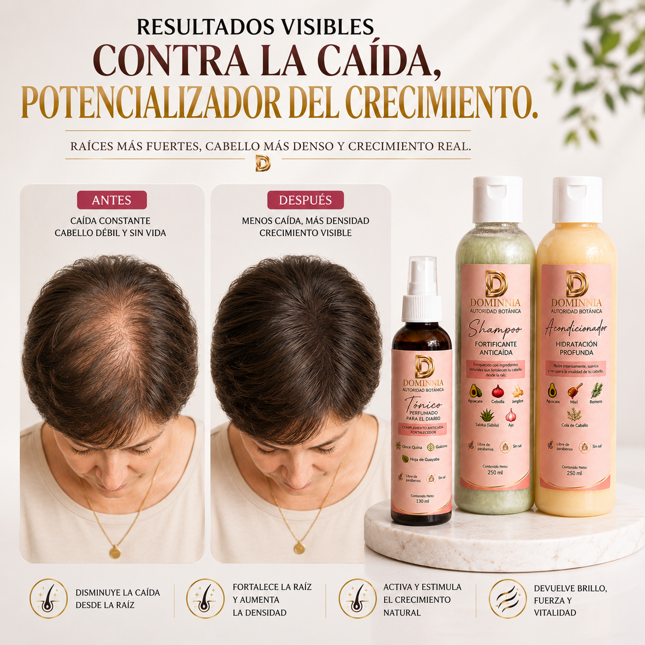 Colección Soberana Anticaída 250ml