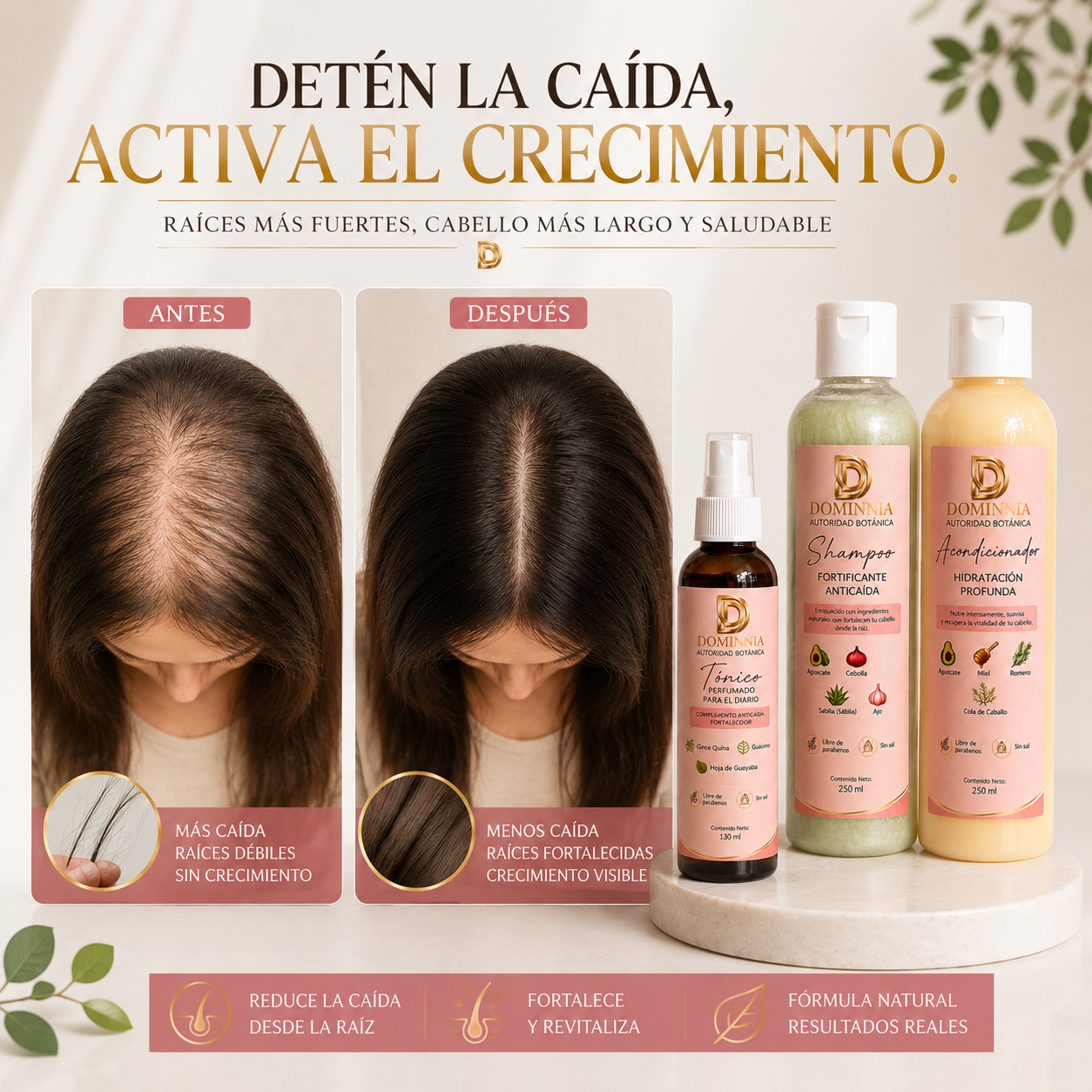 Colección Soberana Anticaída 250ml