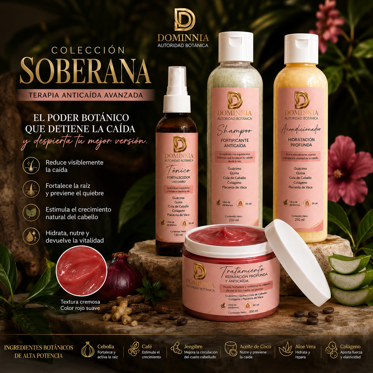 Colección Soberana Anticaída  Avanzada 250 ml