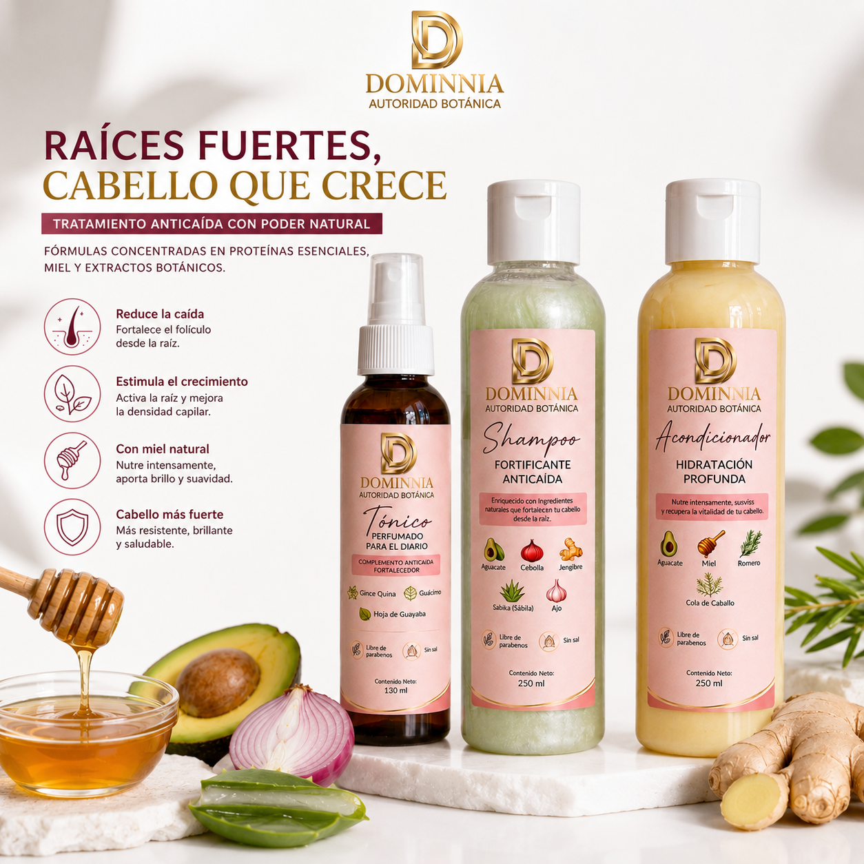 Colección Soberana Anticaída 250ml