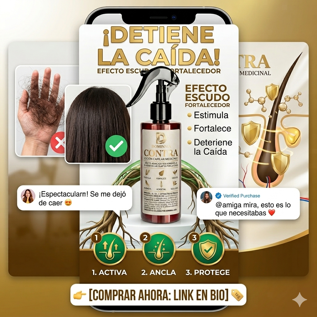 CONTRA: Loción Capilar Medicinal (Dominnia)