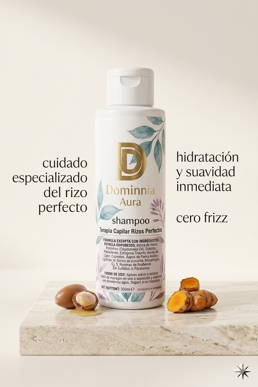 Shampoo Aura Rizos perfectos