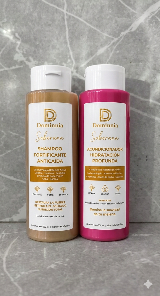 Kit Dúo Soberana (Shampoo + Acondicionador).