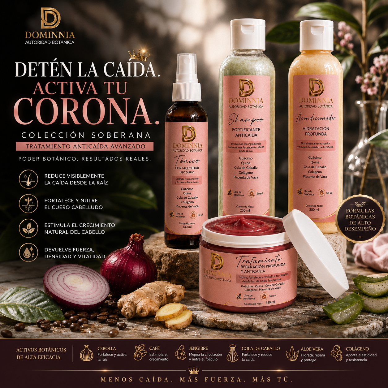 Colección Soberana Anticaída  Avanzada 250 ml