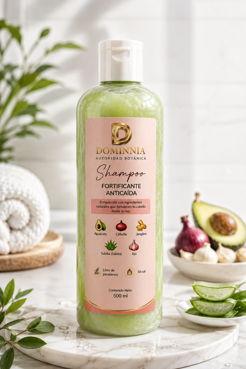Shampoo Soberana - Anticaída y Crecimiento (500ml)
