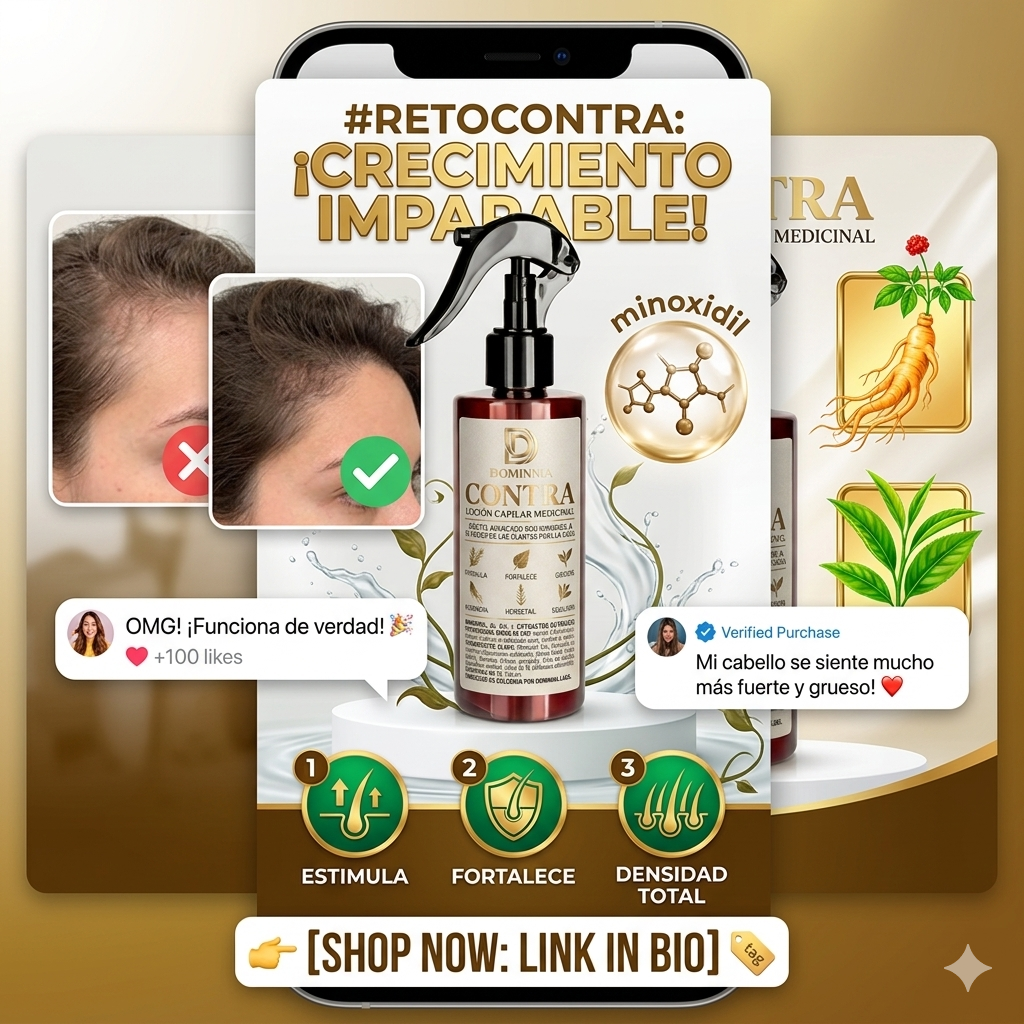 CONTRA: Loción Capilar Medicinal (Dominnia)