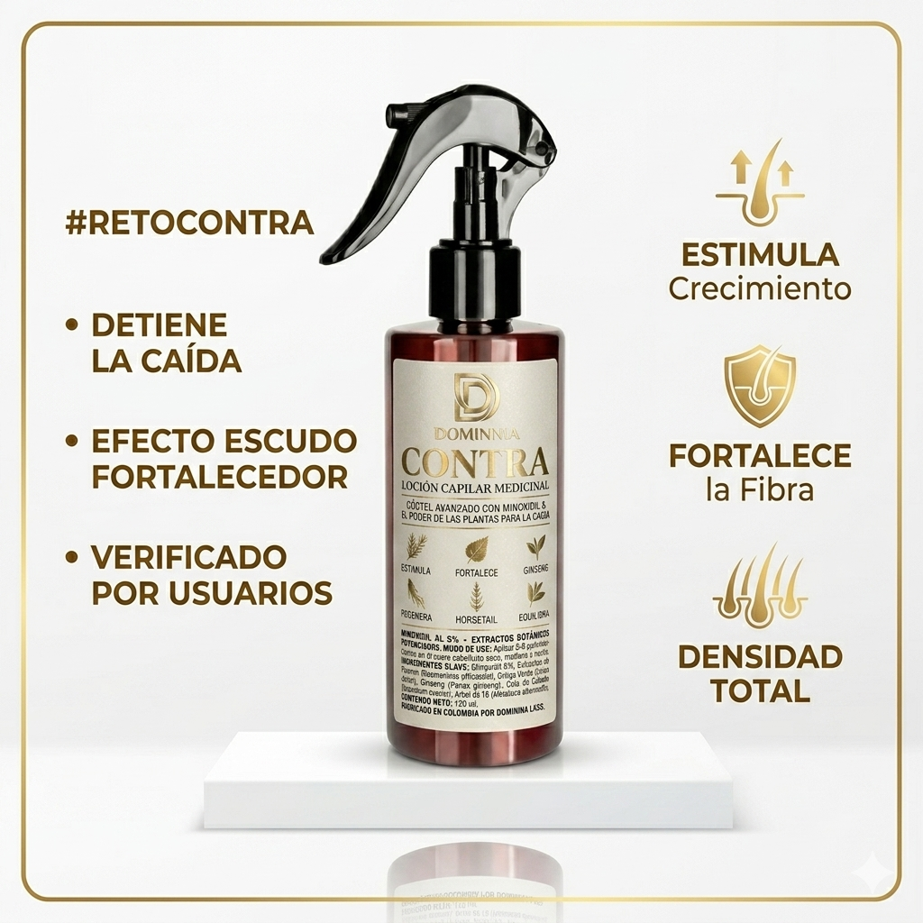 CONTRA: Loción Capilar Medicinal (Dominnia)