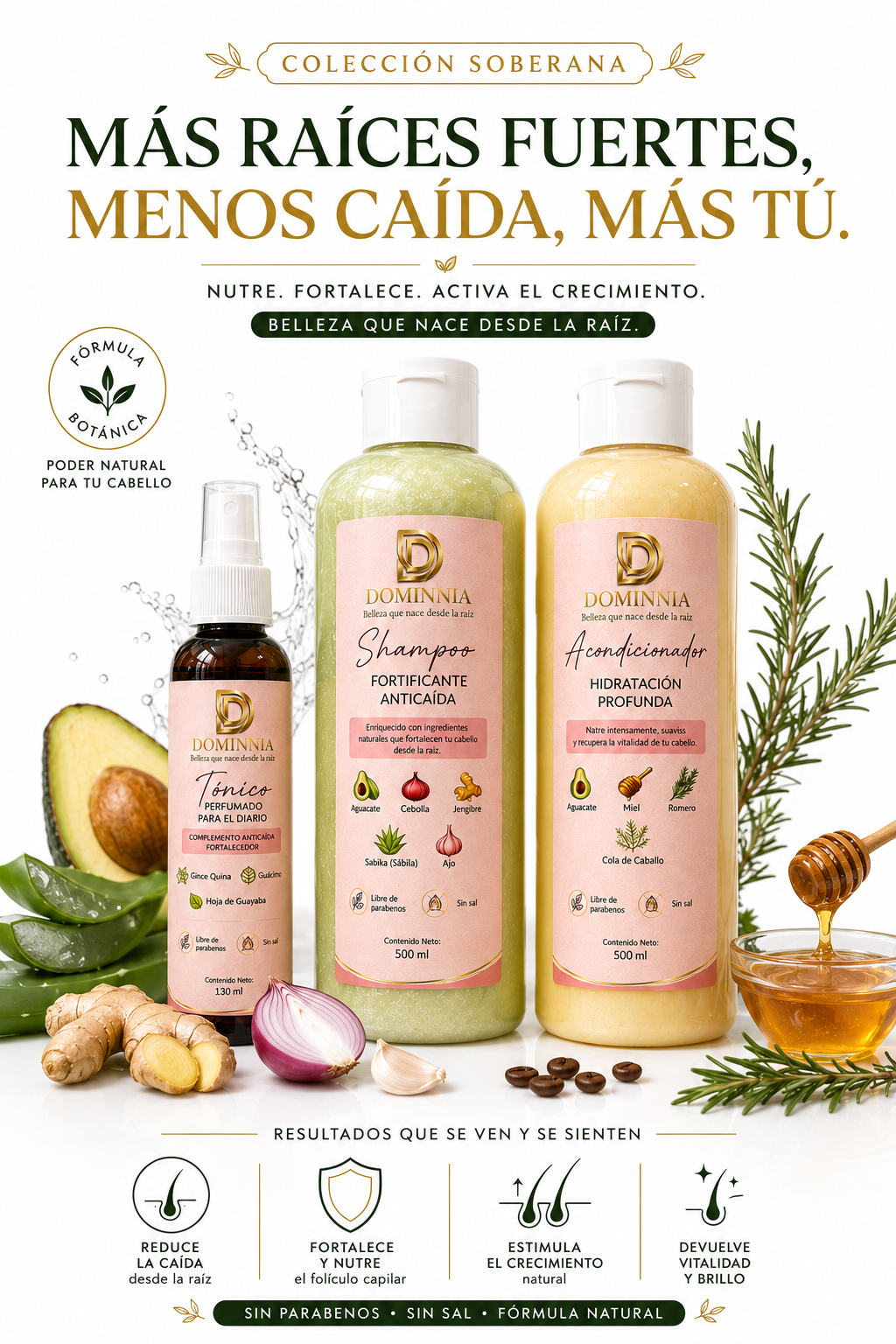 Colección Soberana Anticaída 500 ml