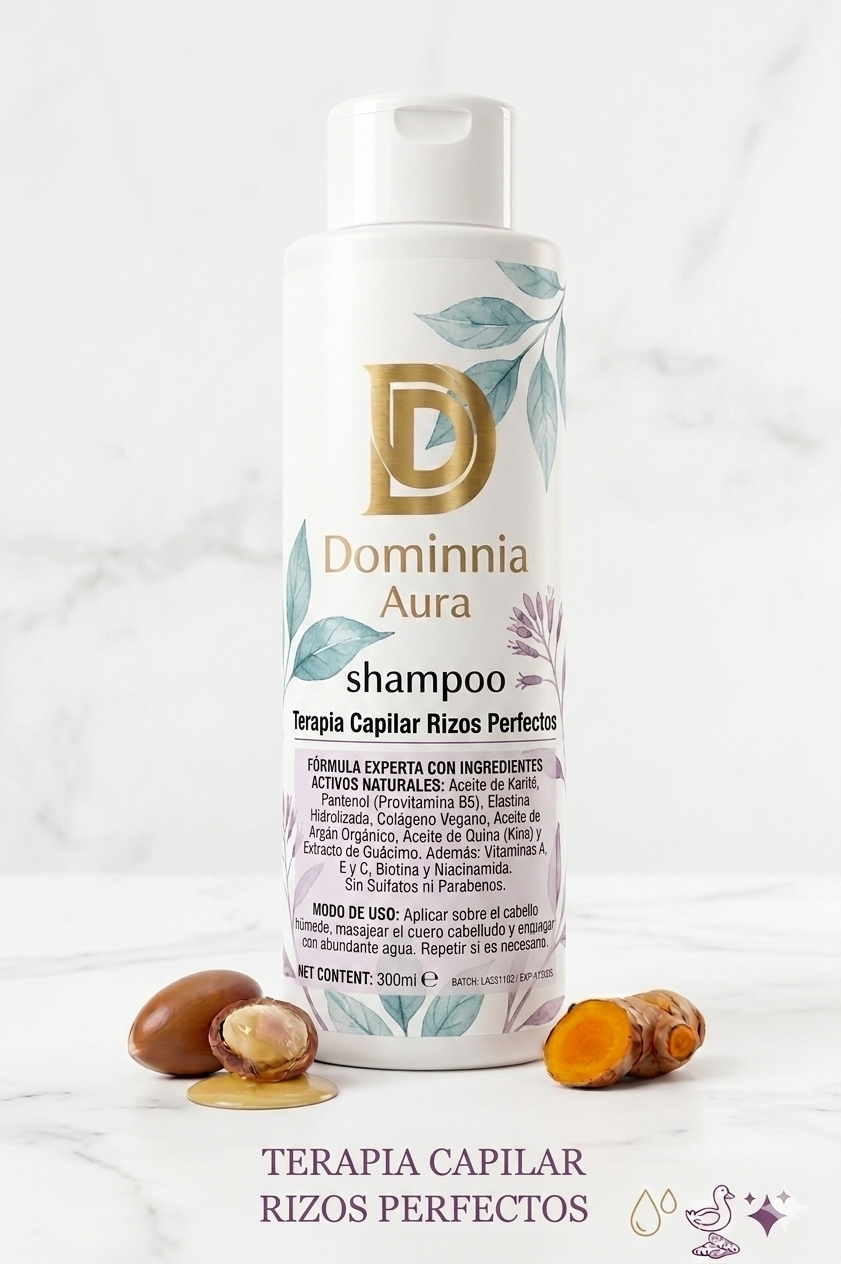Shampoo Aura Rizos perfectos