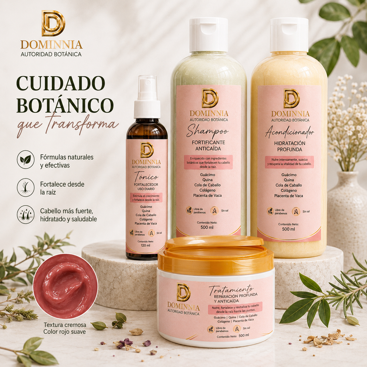 Colección Soberana Anticaída Avanzada 500 ml